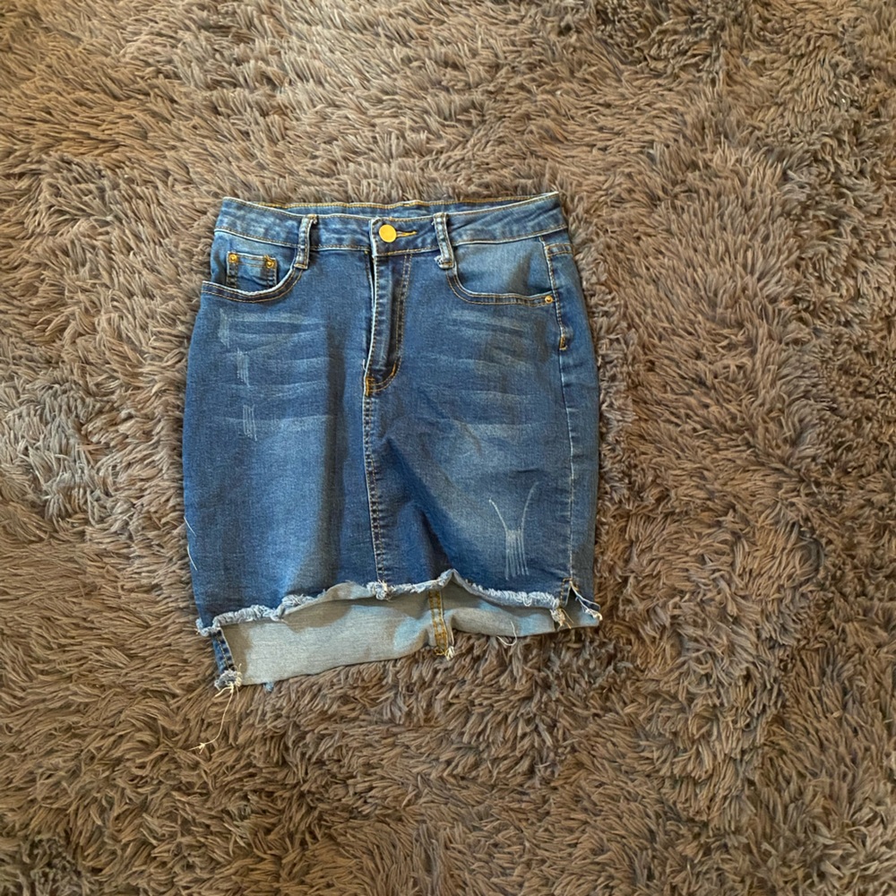 MIDI Denim skirt